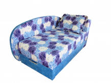 Велюр № 4 Ева синий + Велюр №5 Кордрой 220 синий